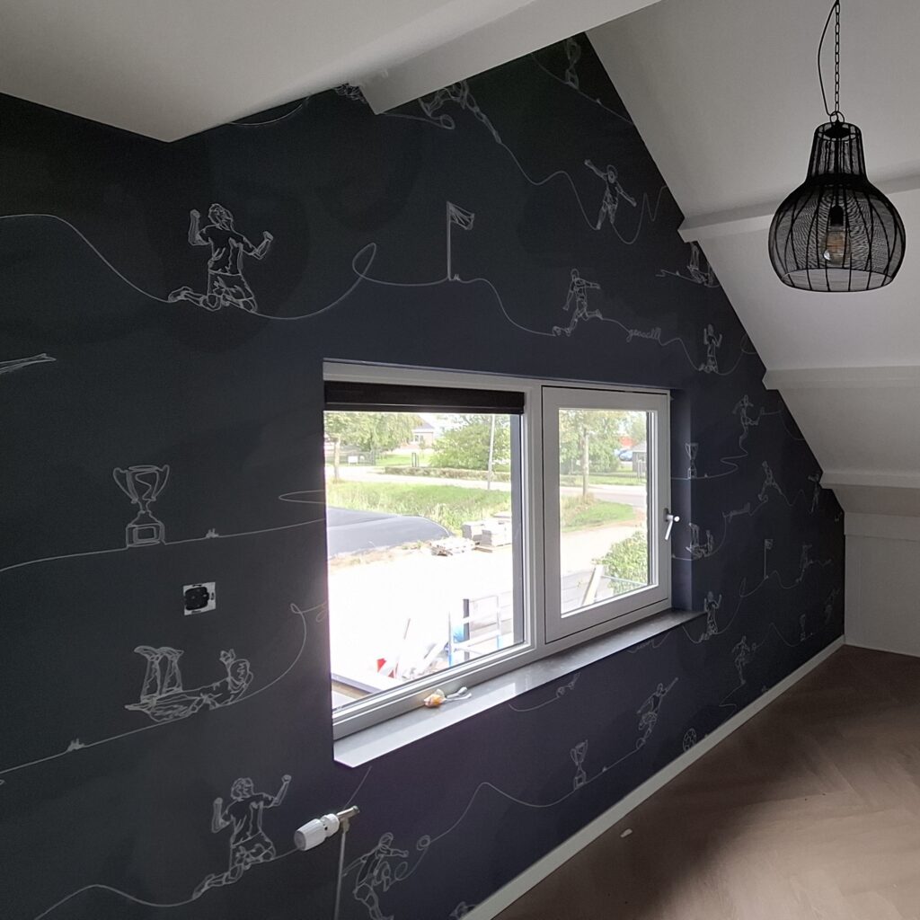 Gesausde wanden en plafond